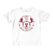 USC Trojans Women's Disney White Sketch Minnie Youth Dyed Ringspun T-Shirt